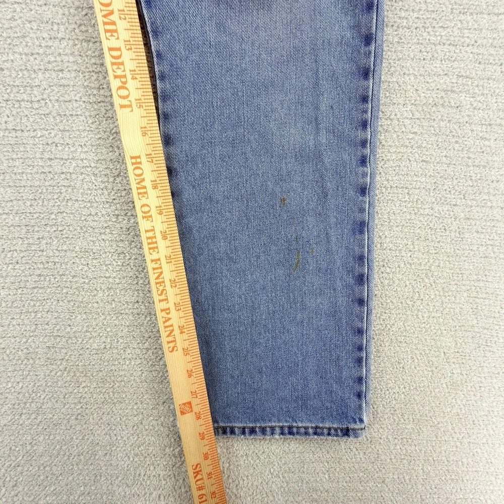Levi's 517 Boot Cut Jeans USA Made 33x30 Light Wash Vintage Distressed Denim